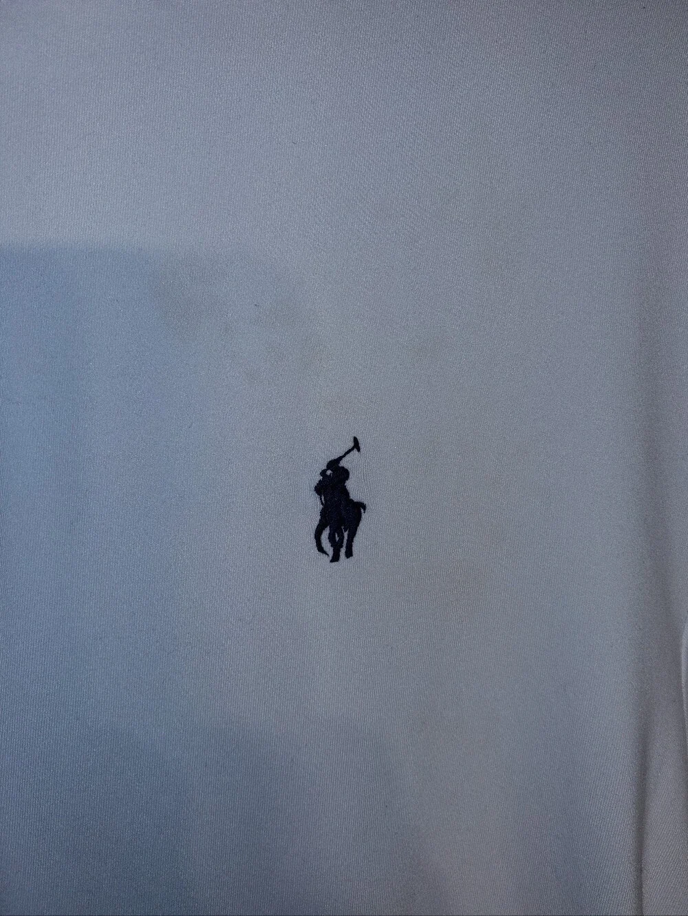Polo Ralph Lauren Golf White Half-Zip Wicking Pullover In A Mens Large